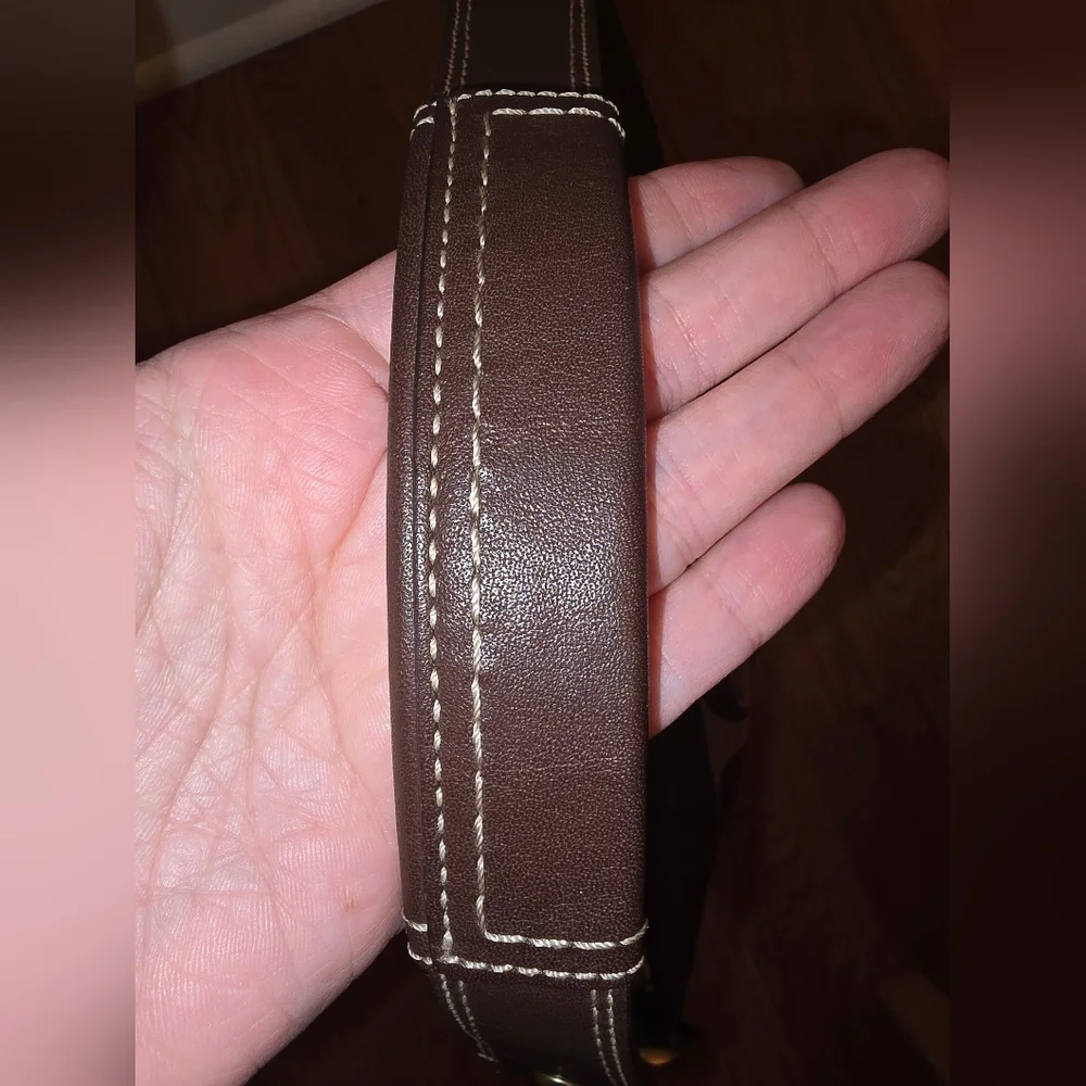 COACH 11689 Brown & Tan Signature Jacquard Canvas Shoulder Bag Mdium *no Hangtag - Picture 11 of 15